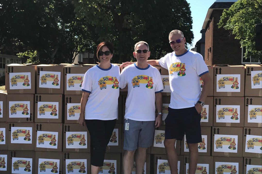 International back to school program arrives in Windsor-Essex for first year, delivers supplies to families in need