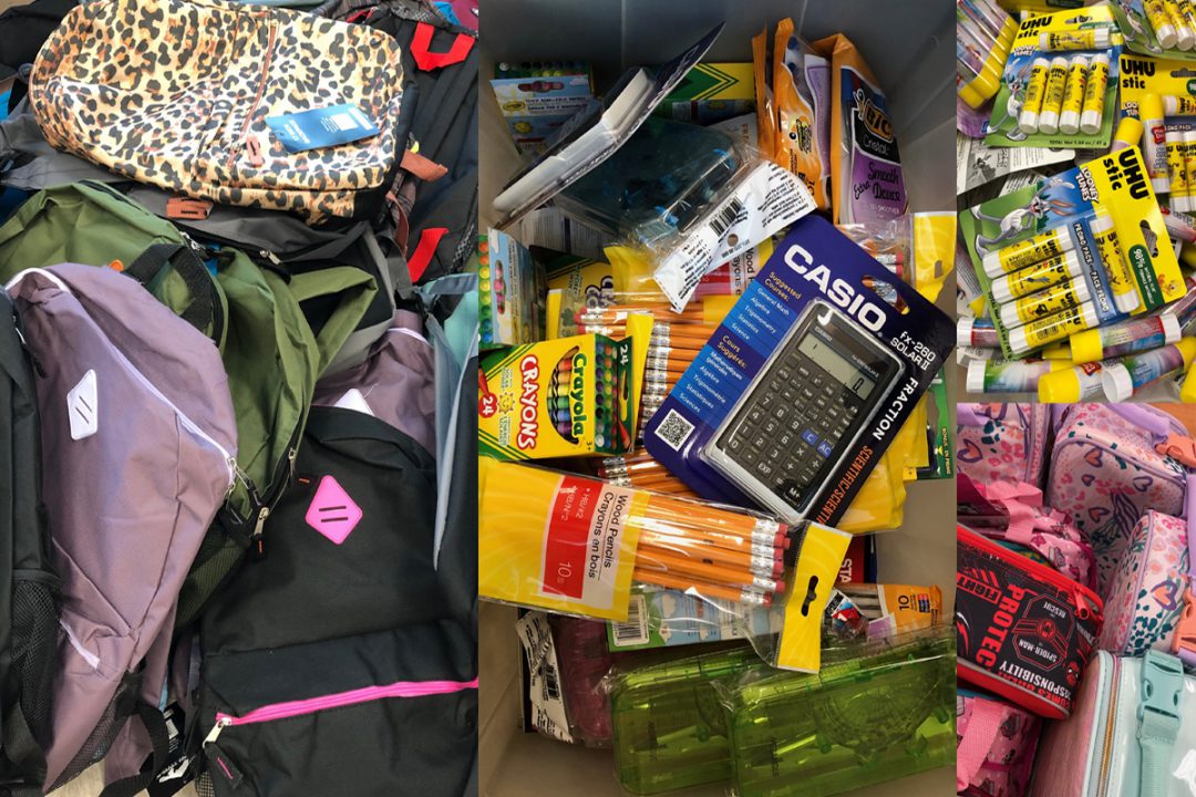 Many Thanks! … Back to School Backpack Program
