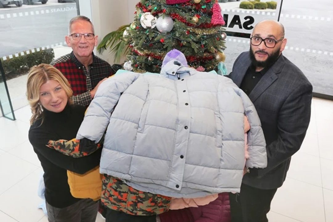 Car dealership group donates winter wear and gift cards to CAS